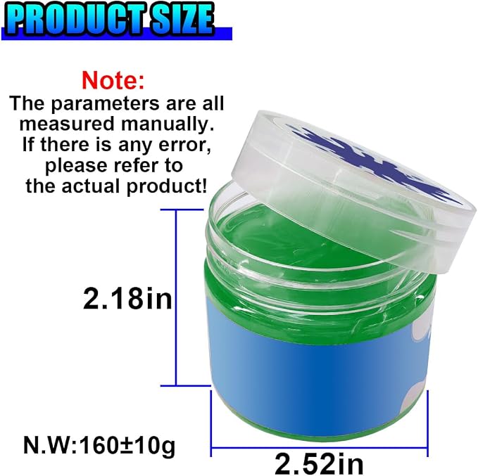 Car Cleaning Gel, No-Scratch Automotive Dust Cleaning Putty, Car Interior - Image 2