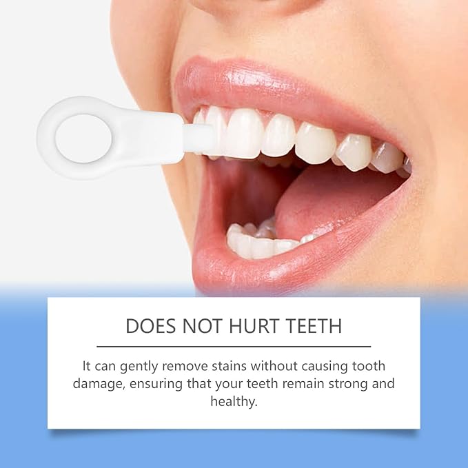 4 Pcs Sponge Teeth Cleaner for Baby, Gentle Stain Remover for Teeth Soft Rubber - Image 3