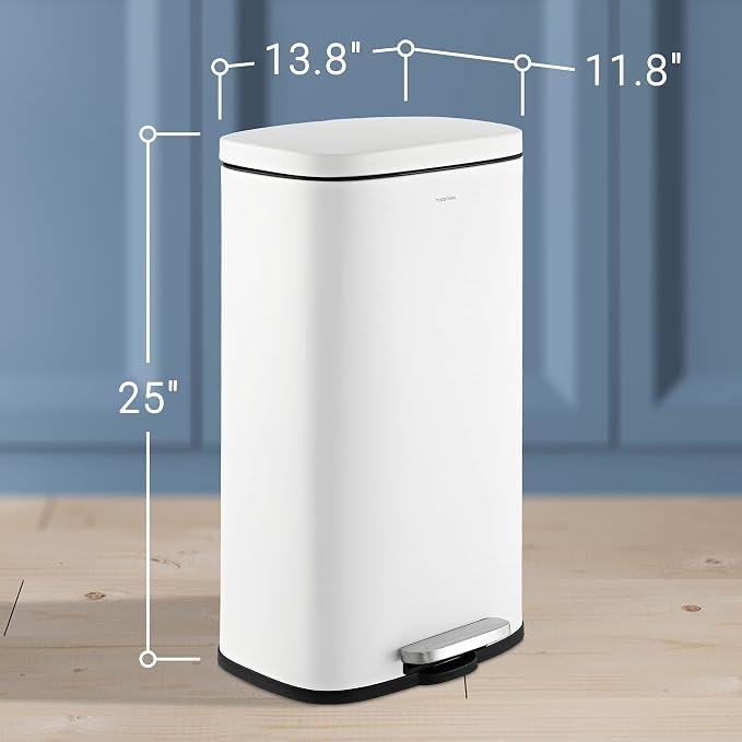 happimess HPM1011C Curtis 8-Gallon Step-Open Trash Can - Image 6