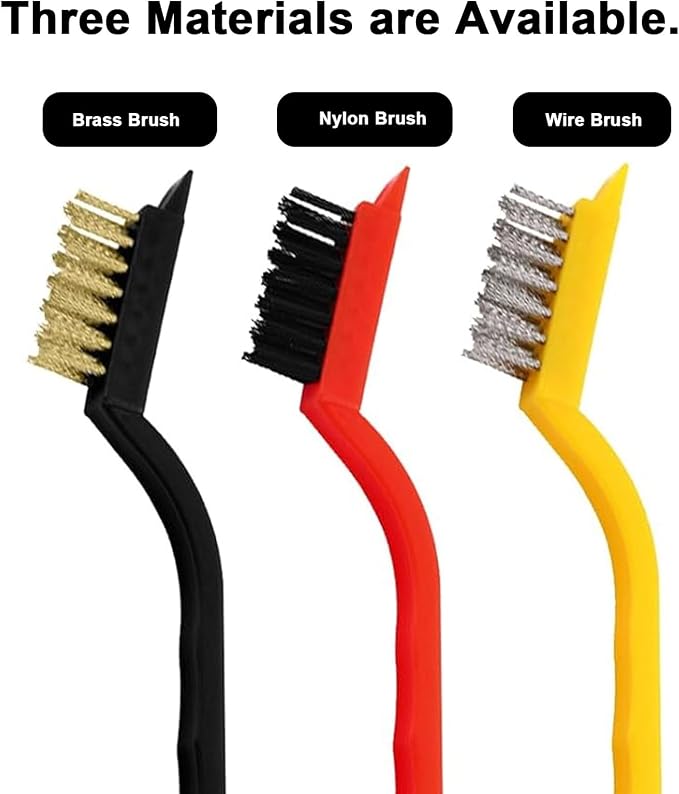 Crevice Cleaning Brush, Small Metal Wire Brush - Image 3