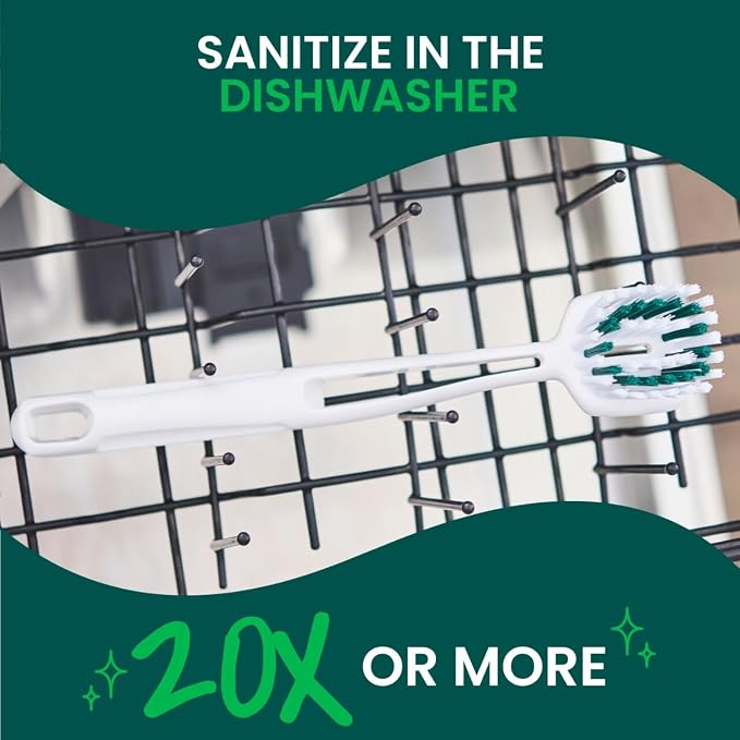 Scotch-Brite Pot + Pan Brush, Durable and Long Lasting Dish Brush - Image 7