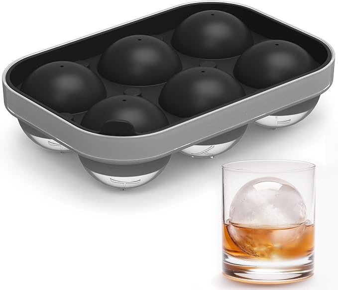 2.5inch Spherical Ice Ball Tray by Winrock