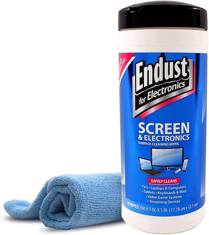 Endust For Electronics Screen & Surface Cleaning Wipes, For Tablet, Computer by Norazza