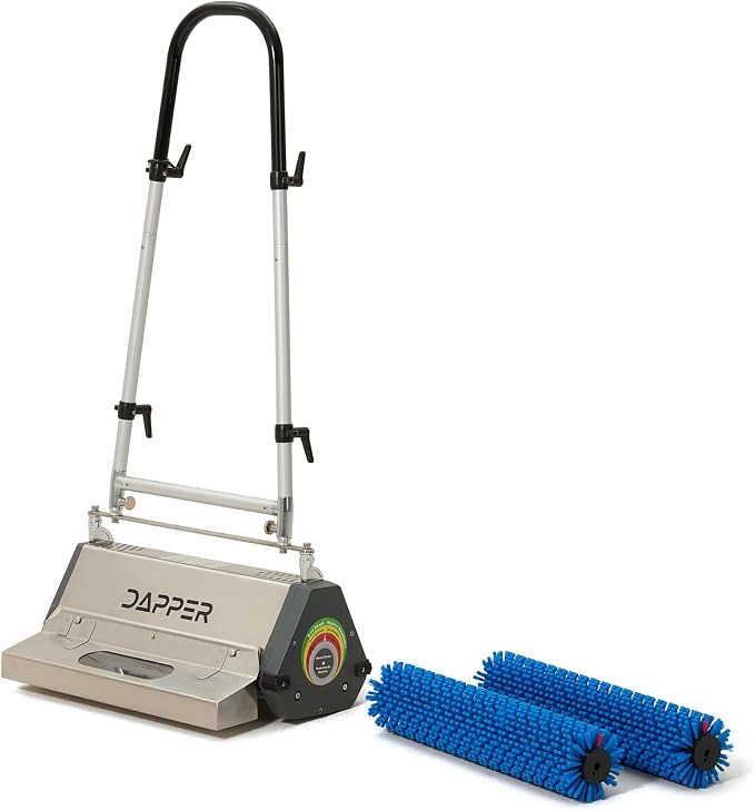 22" Counter-Rotating Brush Commercial Carpet & Hard Floor Cleaning Machine – by DapperSupply