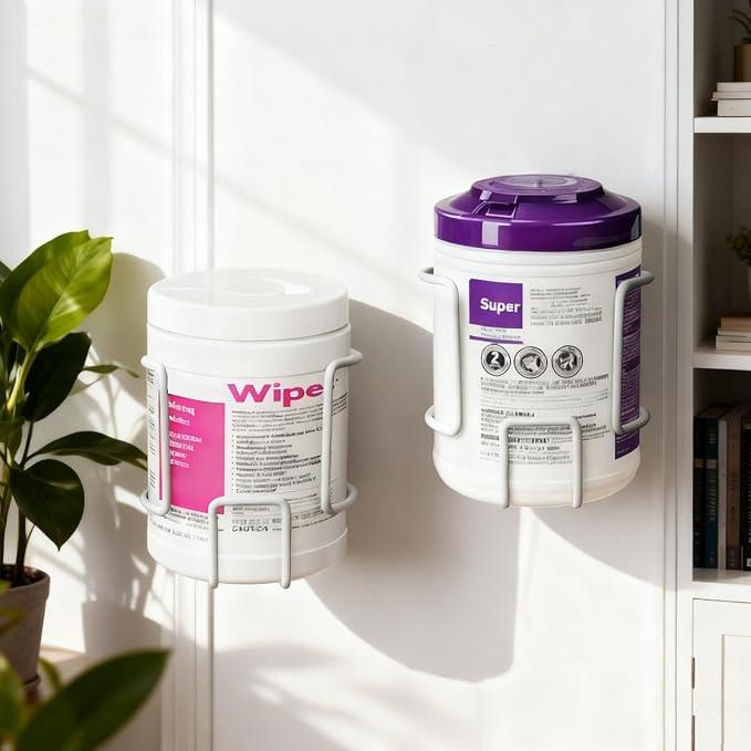 Wall-Mount Wipes Holder, Wipes Dispenser - Image 2