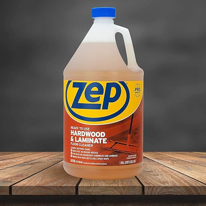 Zep Industrial Hardwood and Laminate Floor Cleaner - Image 3