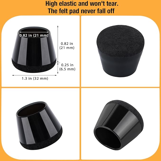32 Pcs New Chair Leg Protectors - Image 4