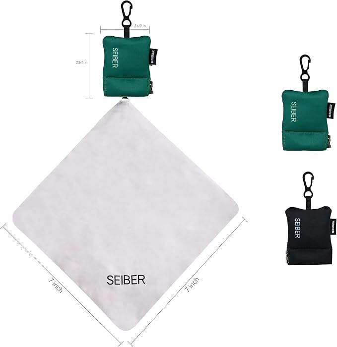 SEIBER Eyeglass Cleaning Microfiber Cloth - - Image 3