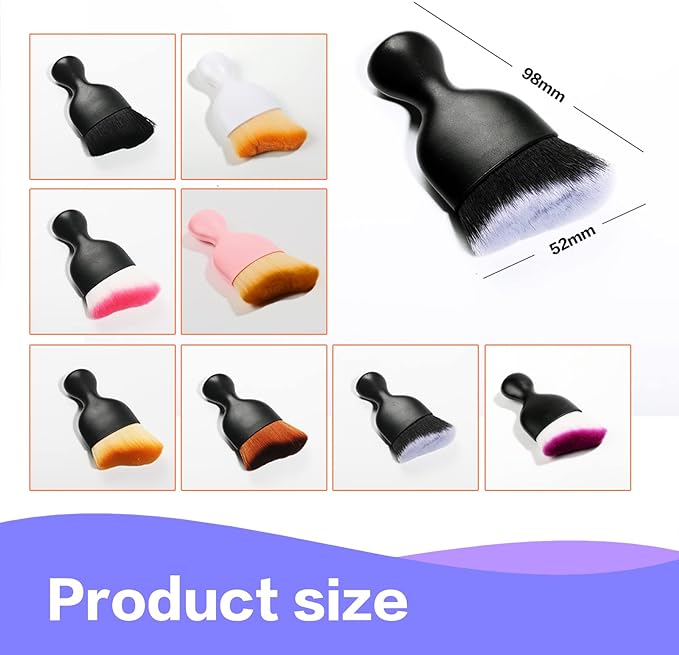 Car Interior Detailing Brush, Soft Bristle Cleaning Brush Car Detailing Brush - Image 5