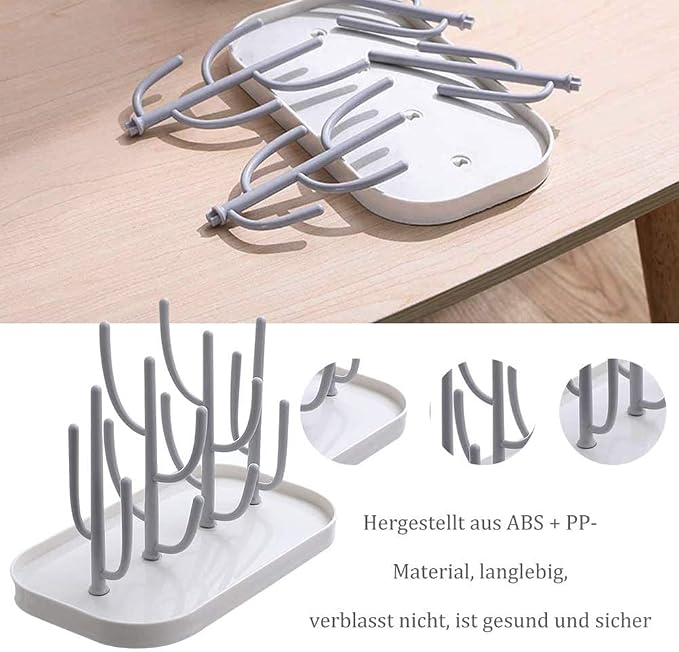 Baby Essentials, Bottle Drying Rack, Baby Bottle Drying Rack, Drying Rack - Image 3