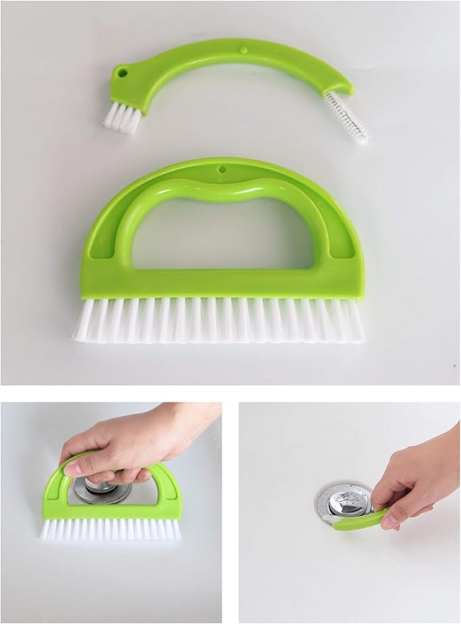 Shower Track Cleaner, Window Track Cleaning Brushes Window, Sliding Door Track - Image 4