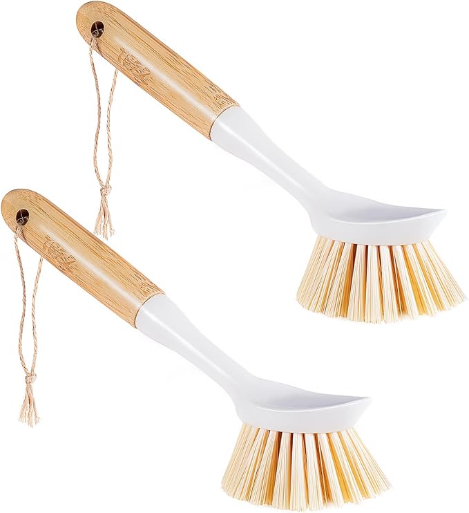 Kitchen Dish & Cast Iron Brush by TEZZ