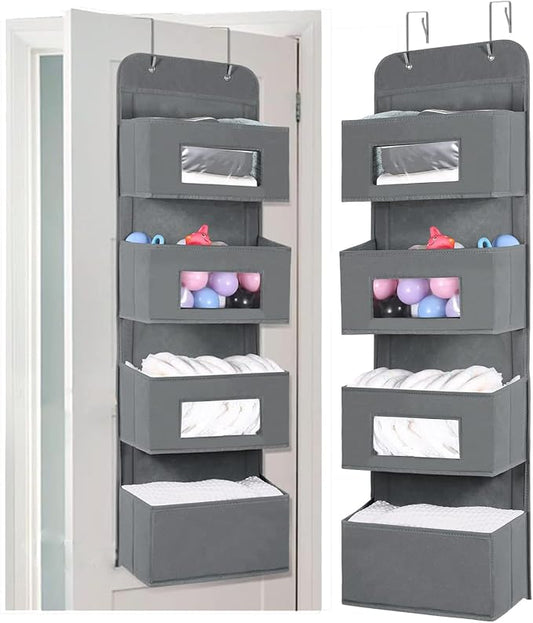MAX Houser 4-Shelf Over The Door Hanging Organizer by MAXHouser