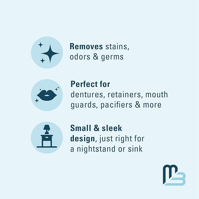 Denture Bath Case and Retainer Case, Denture Bath Cup - Image 3
