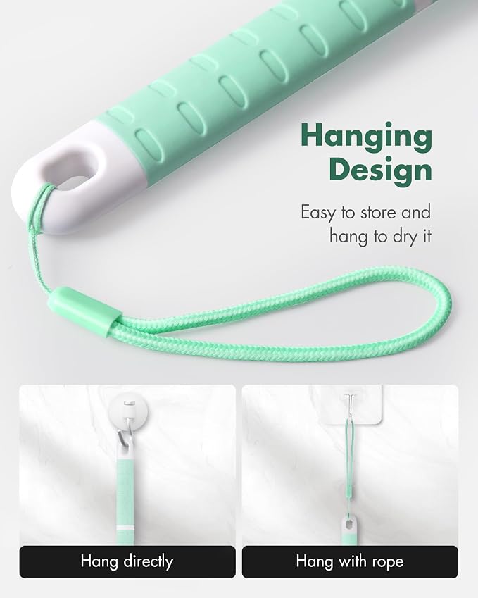 Back Scrubber Body Shower Brush: Anti Slip Long Handle Bath Brush - Image 7