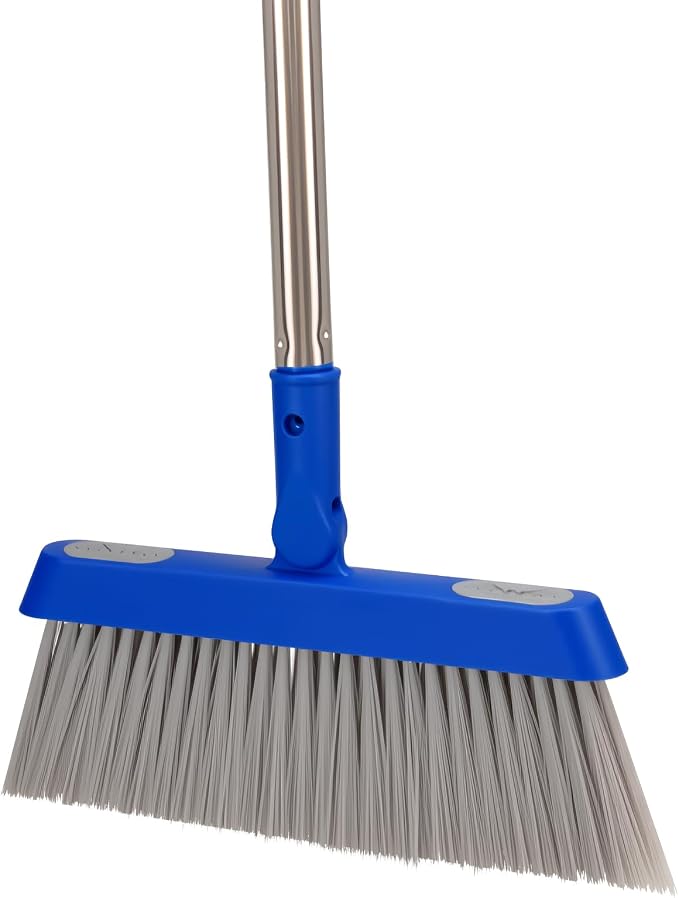 Broom - 52-Inch Adjustable Long Handle Broom, Courtyards by Makelifeeasier