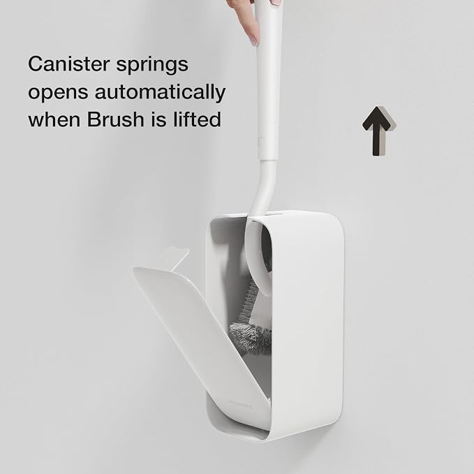 Toilet Cleaner Brush, Diveotree Toilet Brush and Holder - Image 4