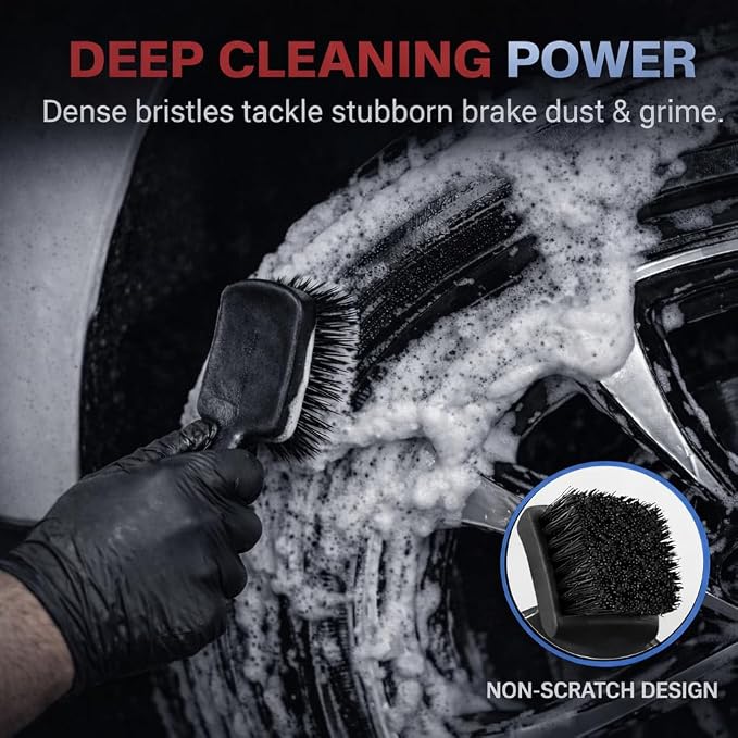 9PCS Pro Wheel & Tire Cleaning Kit - Image 5