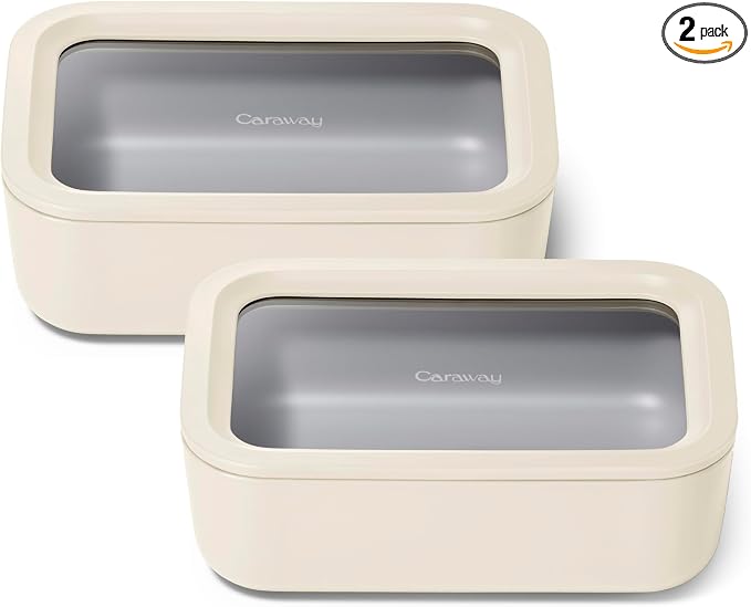 Caraway 2pc Glass Food Storage Set by Caraway