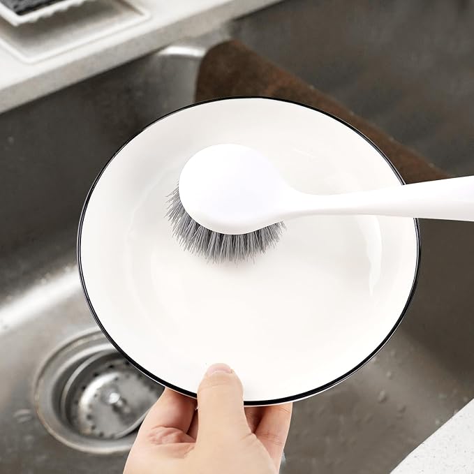 2 Pack Kitchen Scrub Brushes for Cleaning Dish Brush - Image 7