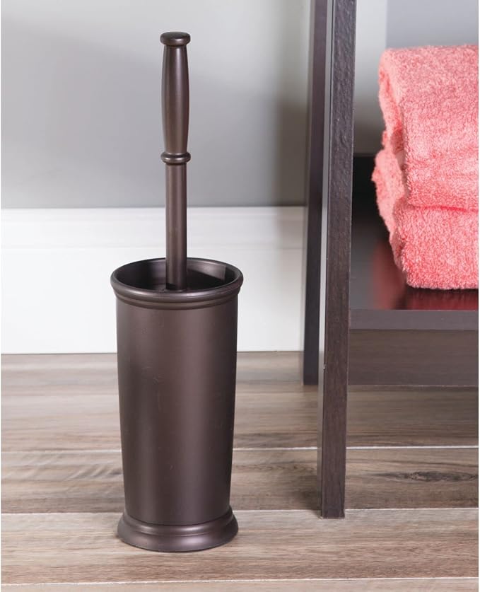 mDesign Toilet Bowl Brush and Holder - Image 3