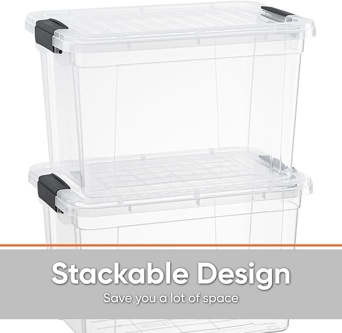 Superio Clear Storage Boxes - Image 3