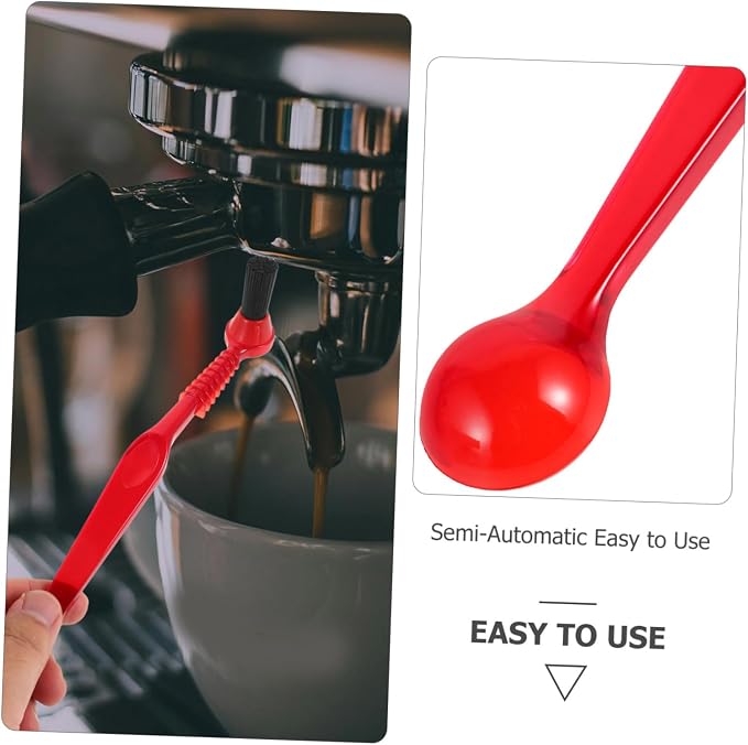 POPETPOP 2Pcs Coffee Machine Cleaning Brush Powder Brushes - Image 7