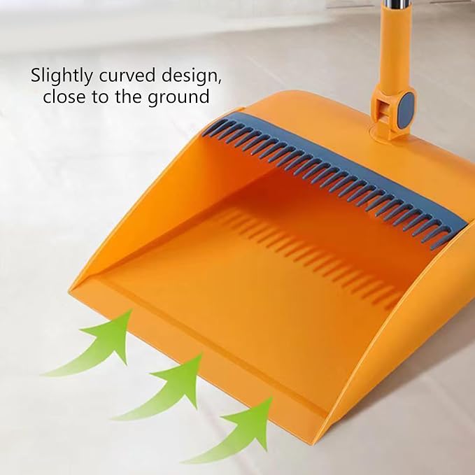 Space Saving Folding Broom and Dustpan Set - Image 8