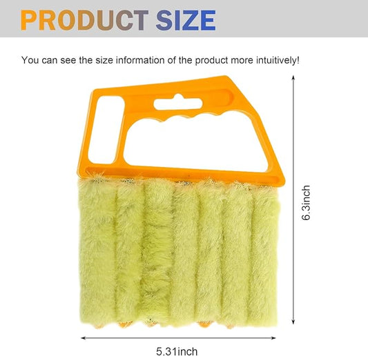 WZP 2PCS Blind Cleaner Duster Tool, Mini 7 Fingers Air Vent Cleaners, Handheld - Image 2