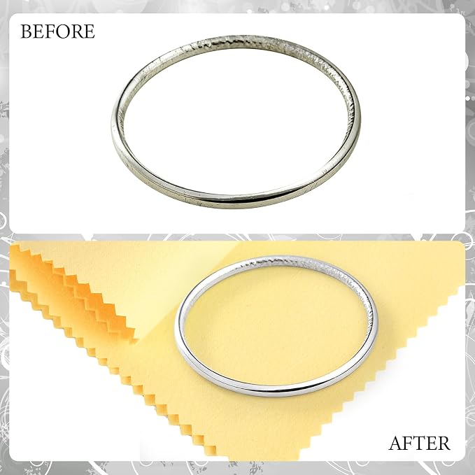 12 Pcs Polishing Cloths Jewelry Cleaner - Image 3