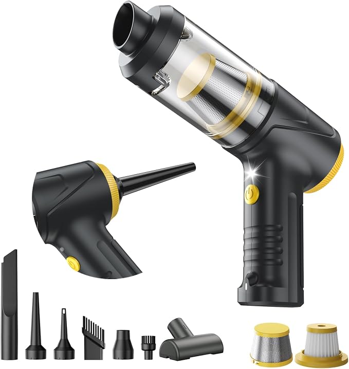 Cordless Handheld Vacuum & Air Duster by Twylyte