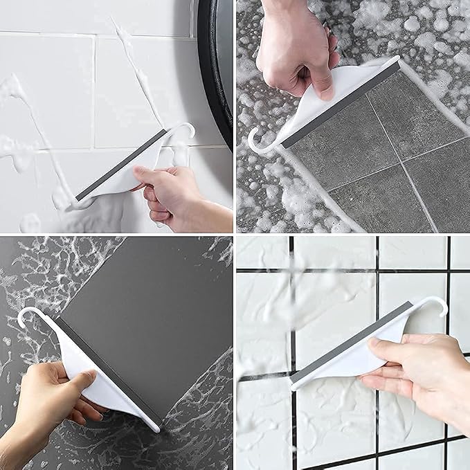 Tiny Bathroom Shower Mirror Squeegee - Image 4