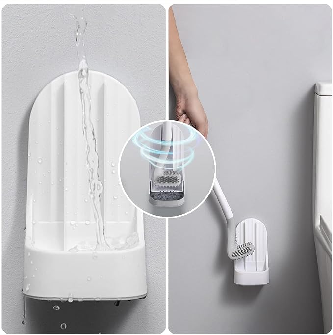 Toilet Brush, Long Handle Golf Toilet Brush - Image 3