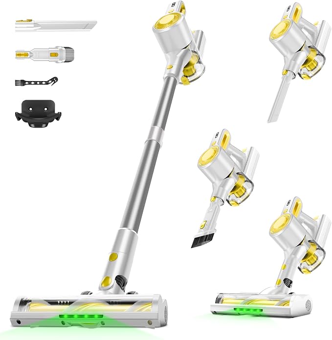 Cordless Vacuum Cleaner, 6-in-1 Stick Vacuum Cleaners by Unknown