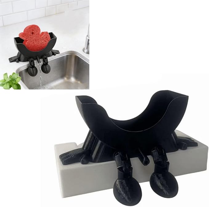 Cute Hanging Sponge Holder by Unknown