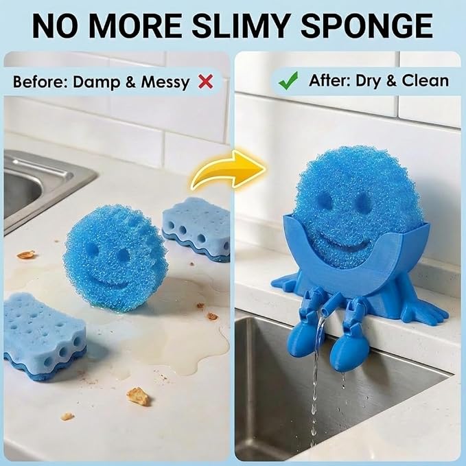 Creative Hanging Sponge Holder - Image 4