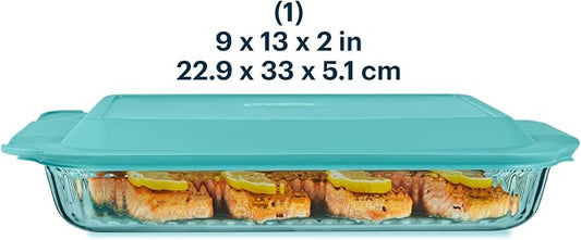 Pyrex Colors Tinted Tinted Glass Baking Dish - Image 2