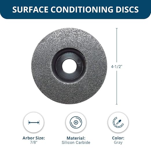 Benchmark Abrasives 4-1/2" Diameter Surface Preparation Non Woven Discs - Image 5
