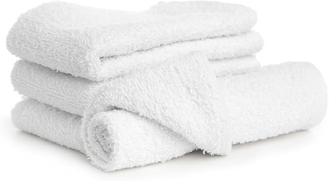 ZUPERIA 100% Cotton Terry Towels Cleaning Cloths, Highly Absorbent, Reusable - Image 7