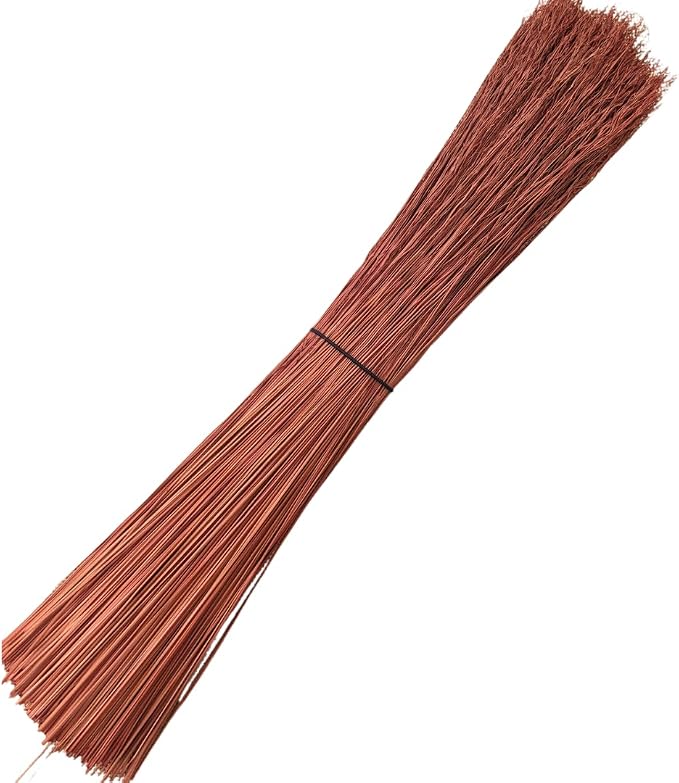 20" or 16" Broom Corn, 1/2 lbs Bundles, Hand Dyed by Meckley Brooms by Unknown