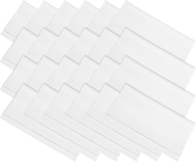 PATIKIL Eyeglass Microfiber Cleaning Cloth 7"x6", 24 Pack Glasses Cleaning - Image 3
