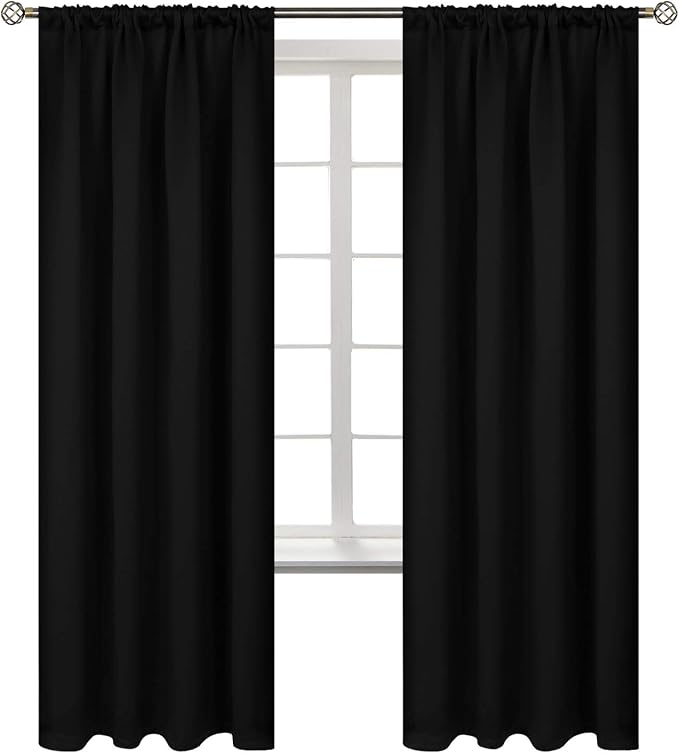 BGment Rod Pocket Blackout Curtains by BGment