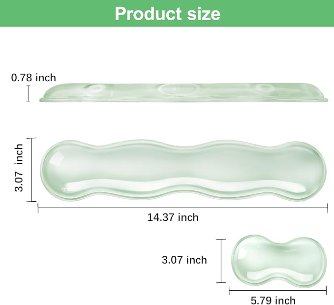 MOSISO Gel Keyboard Wrist Rest&Wrist Support - Image 8
