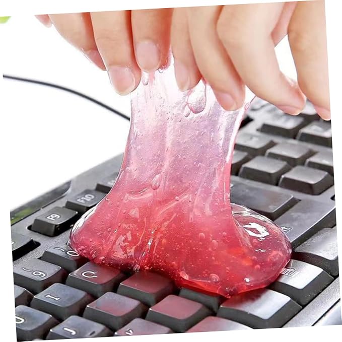 TEHAUX 20pcs Professional Computer Dust Keyboard Cleaning Gel Brush - Image 6