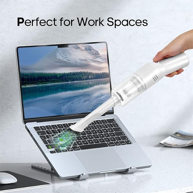 Wireless Mini Car Vacuum Cleaner Portable Rechargeable, Handheld Vacuums - Image 6