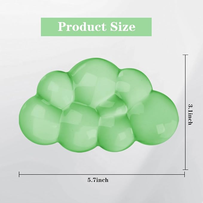 Gel Cloud Mouse Wrist Rest, Cute Wrist Support and Arm Support - Image 5