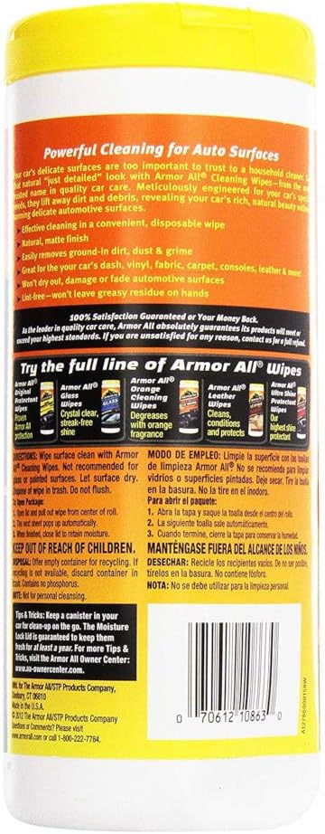 Armor All Interior Cleaner Wipes - Image 2