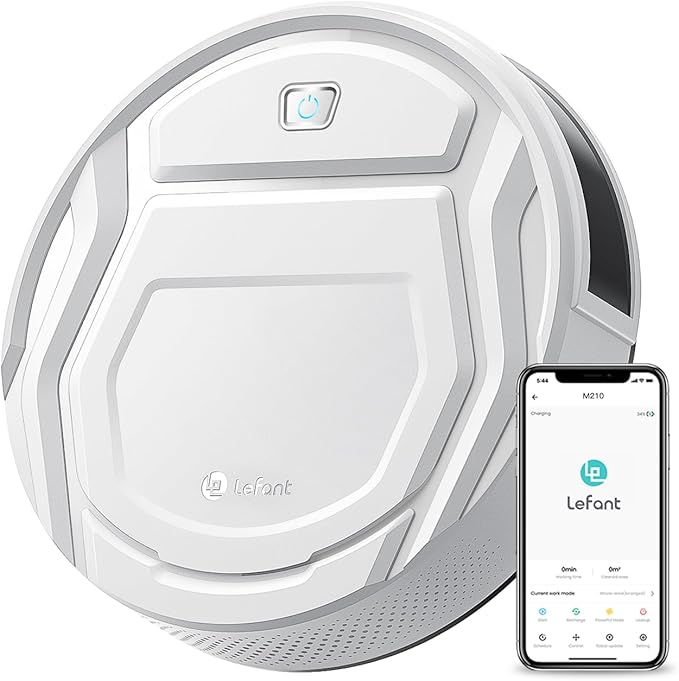 Lefant Robot Vacuums, 2200Pa Strong Suction, 120 Min Runtime by Lefant