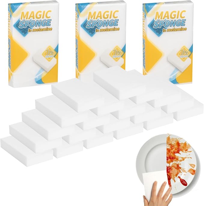 Magic Sponge Eraser Multi-Functional Melamine Sponge Foam Pads Extra Thick by Unknown