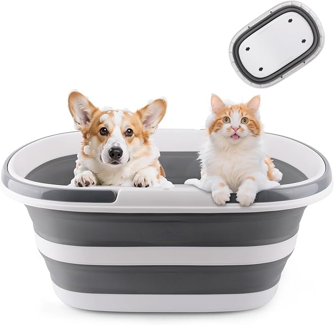 Extra Large Collapsible Bucket 35L Mop Bucket by BIDFUL